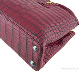 Capucines Crocodile Grenade BB