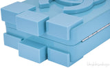 Powder Blue Lego Clutch Bag