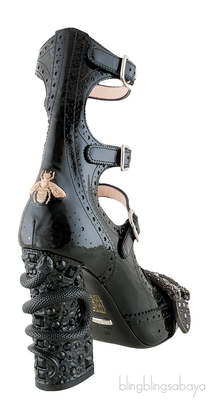 Queercore Black Brogue Pumps