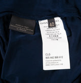 Blue Asymmetric Shoulder Top