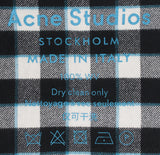 Checkered Wool Scarf