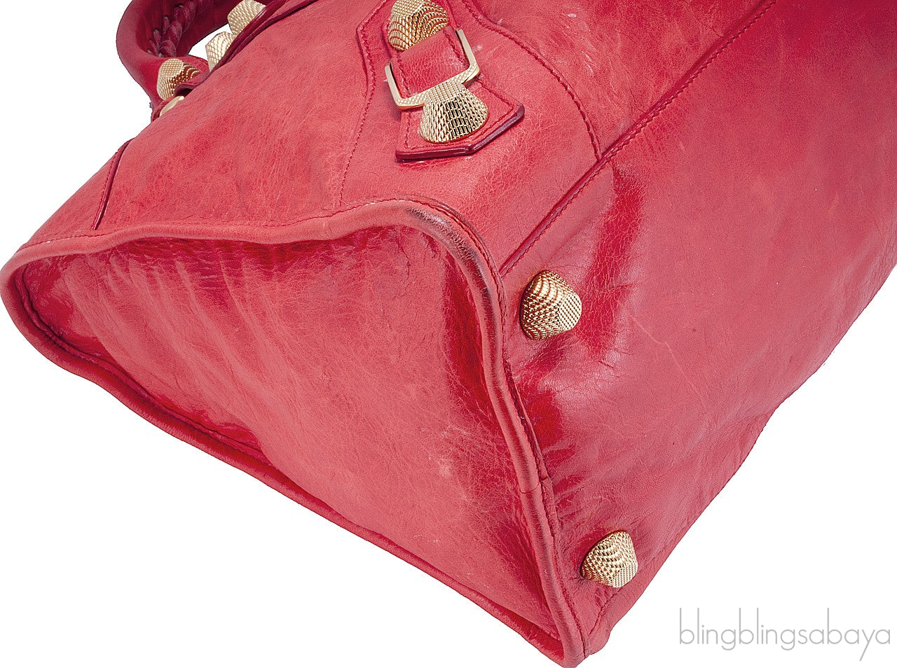 Coral Red Giant Work Bag