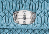 Cloquet Cyan Blue Stage Clutch Bag