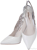 Angelo Cutout Leather Pumps