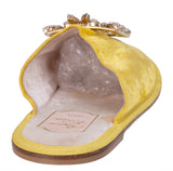 Roger Vivier Hotel Vivier Strass Velvet Slippers