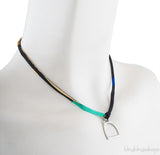 Multicolor Silk Necklace