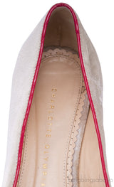Kitty Sunglasses Beige Flat Shoes