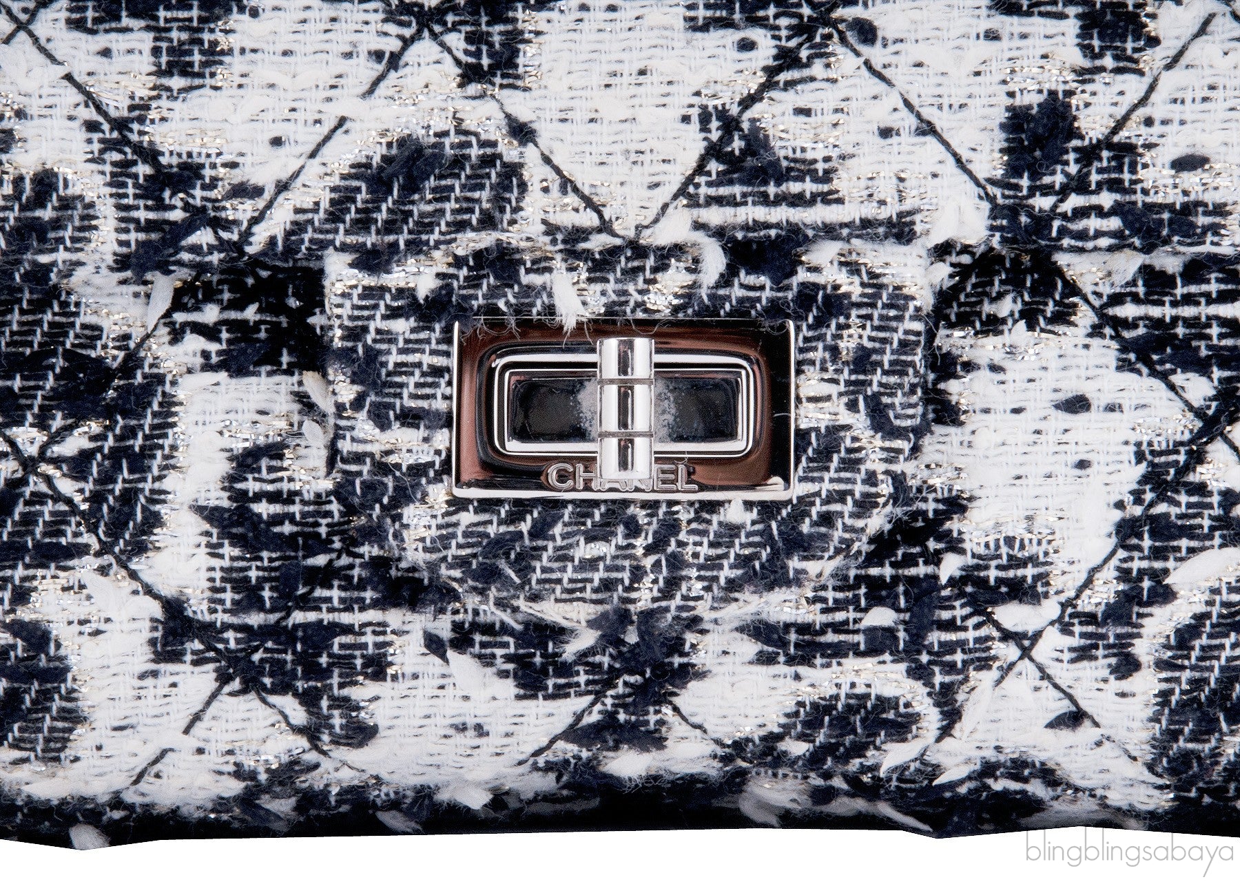 2.55 Camellia Tweed Reissue Flap Bag