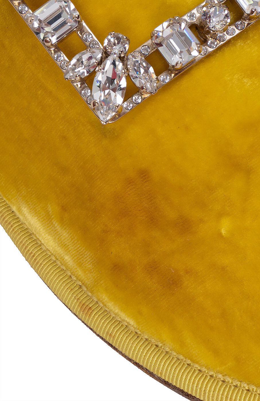 Roger Vivier Hotel Vivier Strass Velvet Slippers