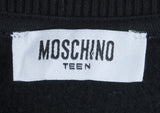 Heels Print Black Sweatshirt