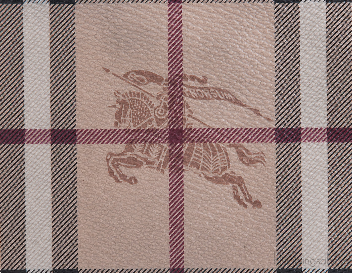Haymart Check Crossbody Bag