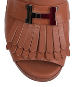 Hermes Alesia H Logo Sandals 37
