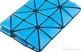 Blue Geometric Card Holder