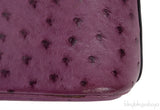 Bolide 27 Purple Ostrich Bag PHW