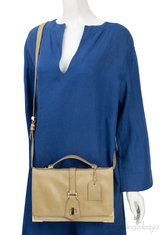 Fendi Brown Clutch Shoulder Bag