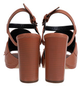 Hermes Alesia H Logo Sandals 37