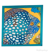Tropical Fish Print Scarf