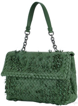 Green Intrecciato Olympia Bag