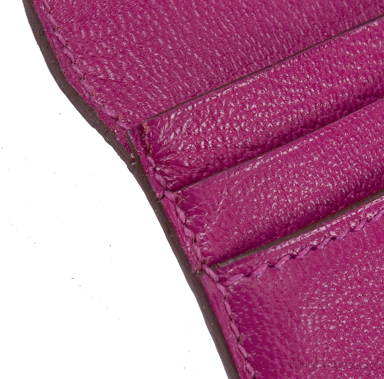 Hermes Bearn Rose Tyrien Crocodile Wallet