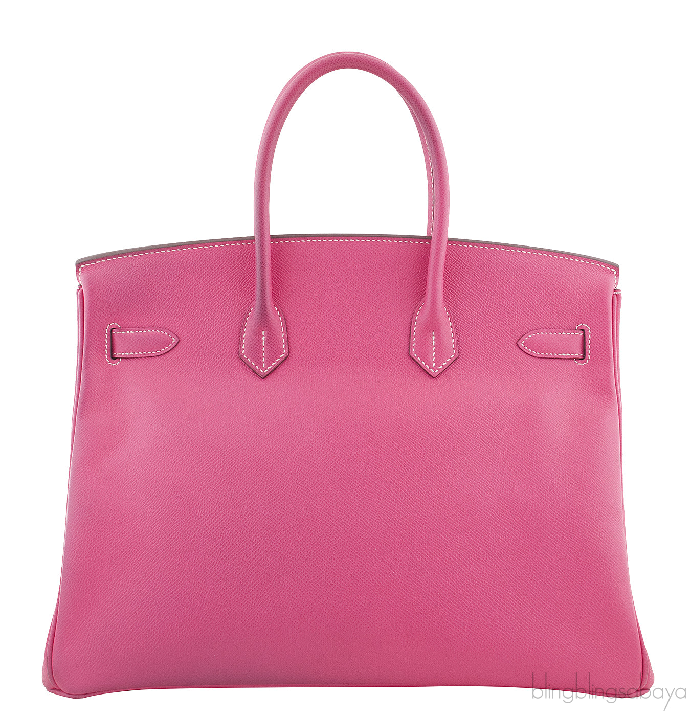 Birkin 35 Epsom Rose Tyrien GHW