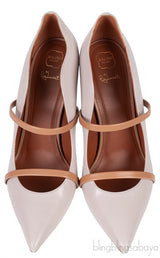 Maureen 100 Beige Grey & Brown Heels