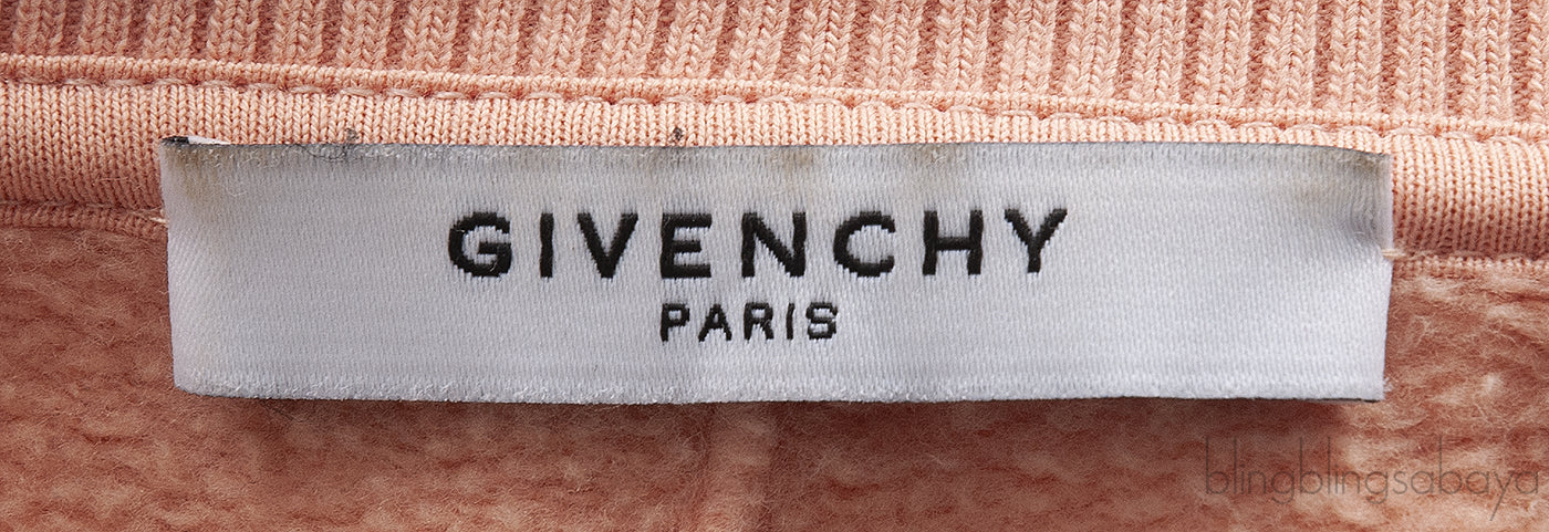 Givenchy Peach Bambi Graphic Sweatshirt