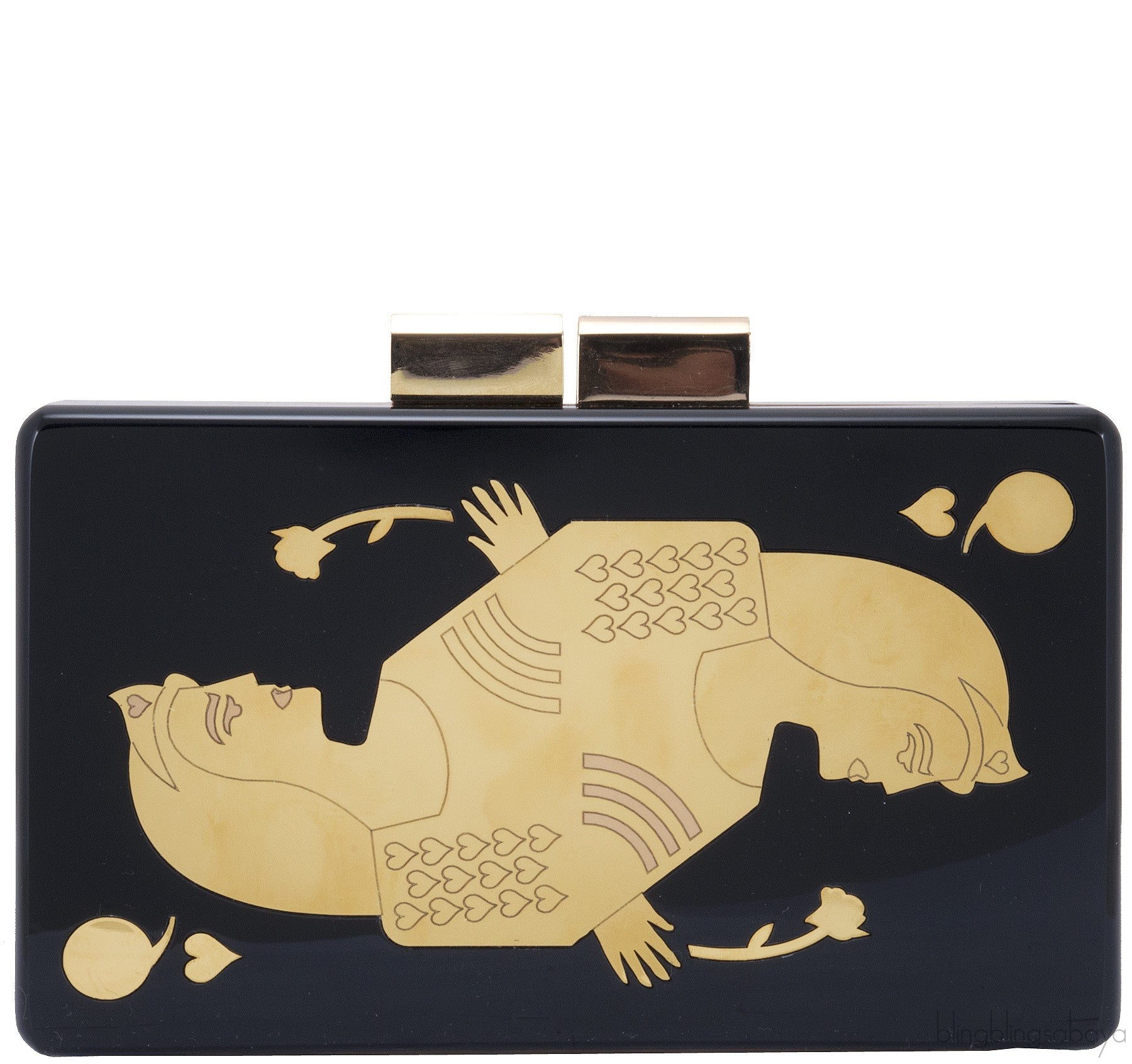 Queen of Hearts Clutch
