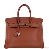Birkin 35 Candy Epsom Brique Orange PHW