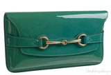 Bright Bit Green Patent Clutch