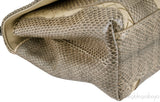 Snakeskin Intrecciato Shoulder Bag*