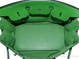 Birkin 35 Vert Bengale Epsom PHW