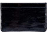 Black Epi Card Holder