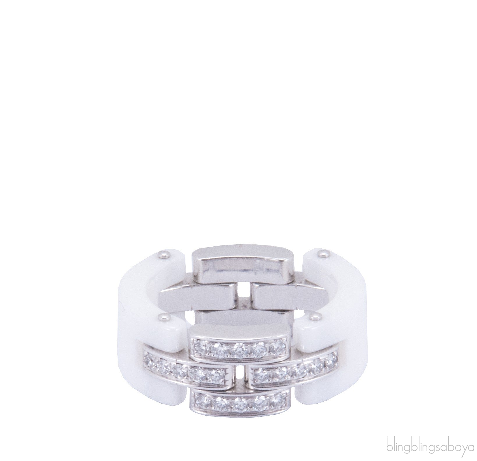 Maillon Panthere Ceramic Ring