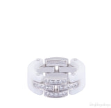 Maillon Panthere Ceramic Ring
