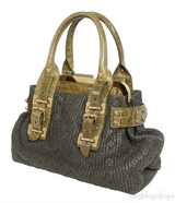 Louis Vuitton Monogram Motard Alligator Biker Bag