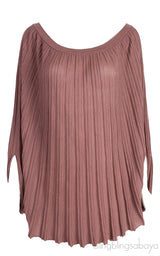 Brown Oversized Top