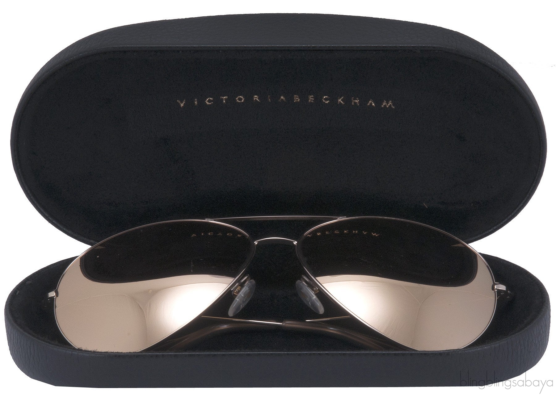 Gold Aviator Sunglasses