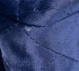 Chanel Velvet blue Mini Flap Bag