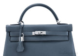 Kelly 32 Blue Orage Togo