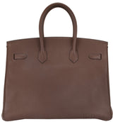 Birkin 35 Choco Brown Togo GHW