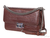 City Skyline Crocodile Sling Bag
