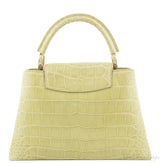 Capucine Crocodile Vert  d\'eau BB