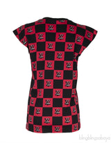 Logo Printed Chain Blouse