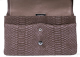 Jumbo CC Brown Python Flap
