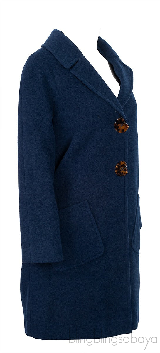 Dark Blue Kids Coat