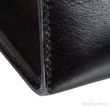 Vintage Kelly 32 Black Box Sellier GHW