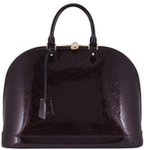 Alma MM Monogram Vernis Amarante