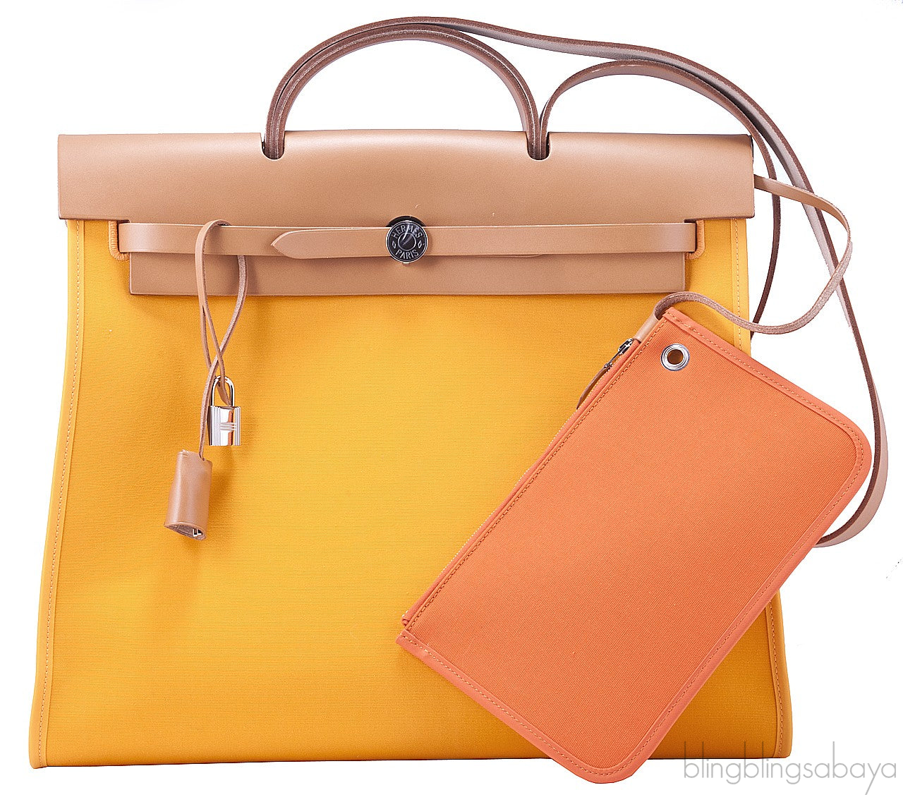 Herbag Zip MM Yellow with Orange
