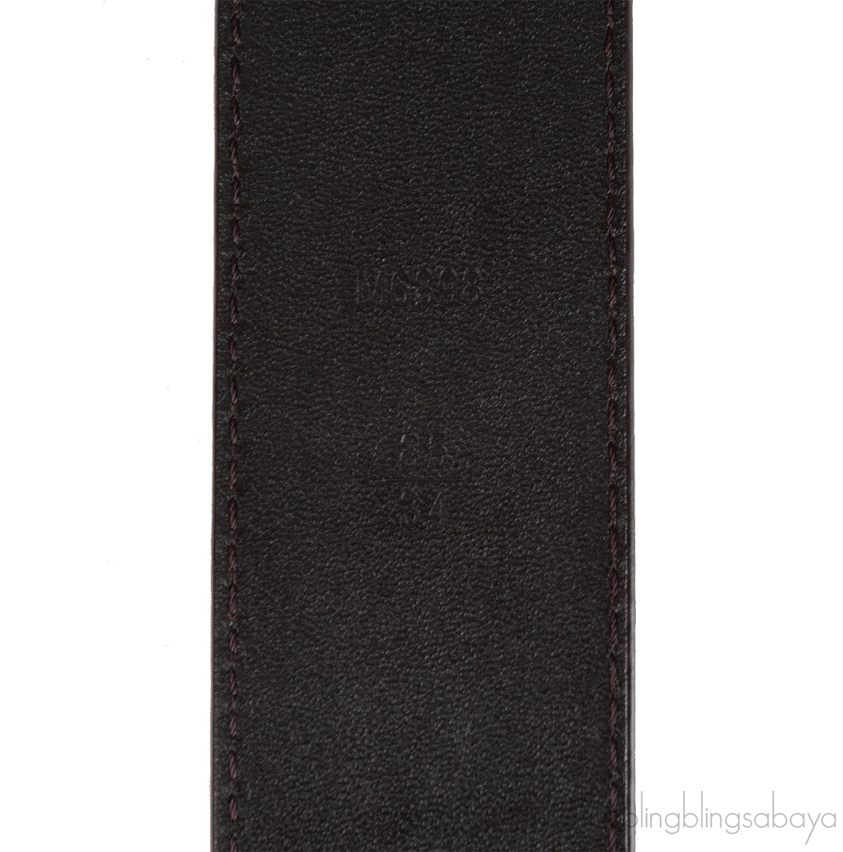 Grey Taiga 35mm LV Initiales Belt