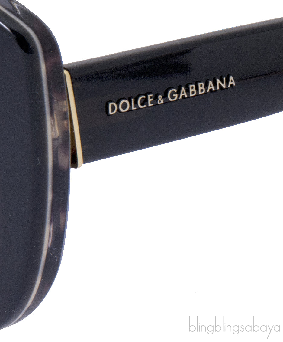 DG4233 Black Leopard Sunglasses